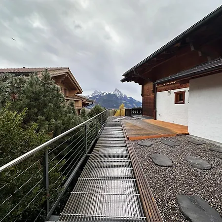 Horská chata Exklusives Mit 360 Panorama Hornkessel
